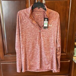 Under Armour Heathered Red Pullover